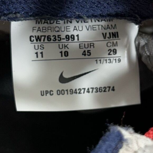 Nike Internationalist CW7635-991 Mens Size 11 Gray Blue Retro Running Shoes Used - Picture 13 of 13